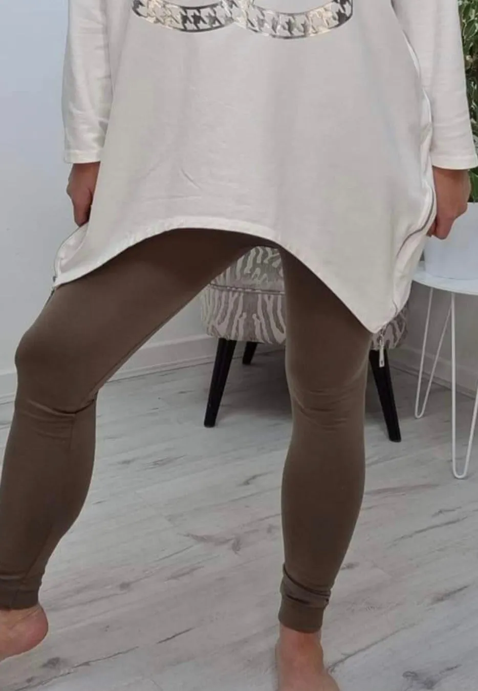 Fleece Lined Leggings - (choose your Colour & Size)