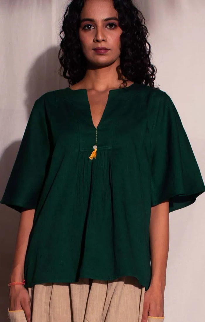 Forest Green  or Maroon Top