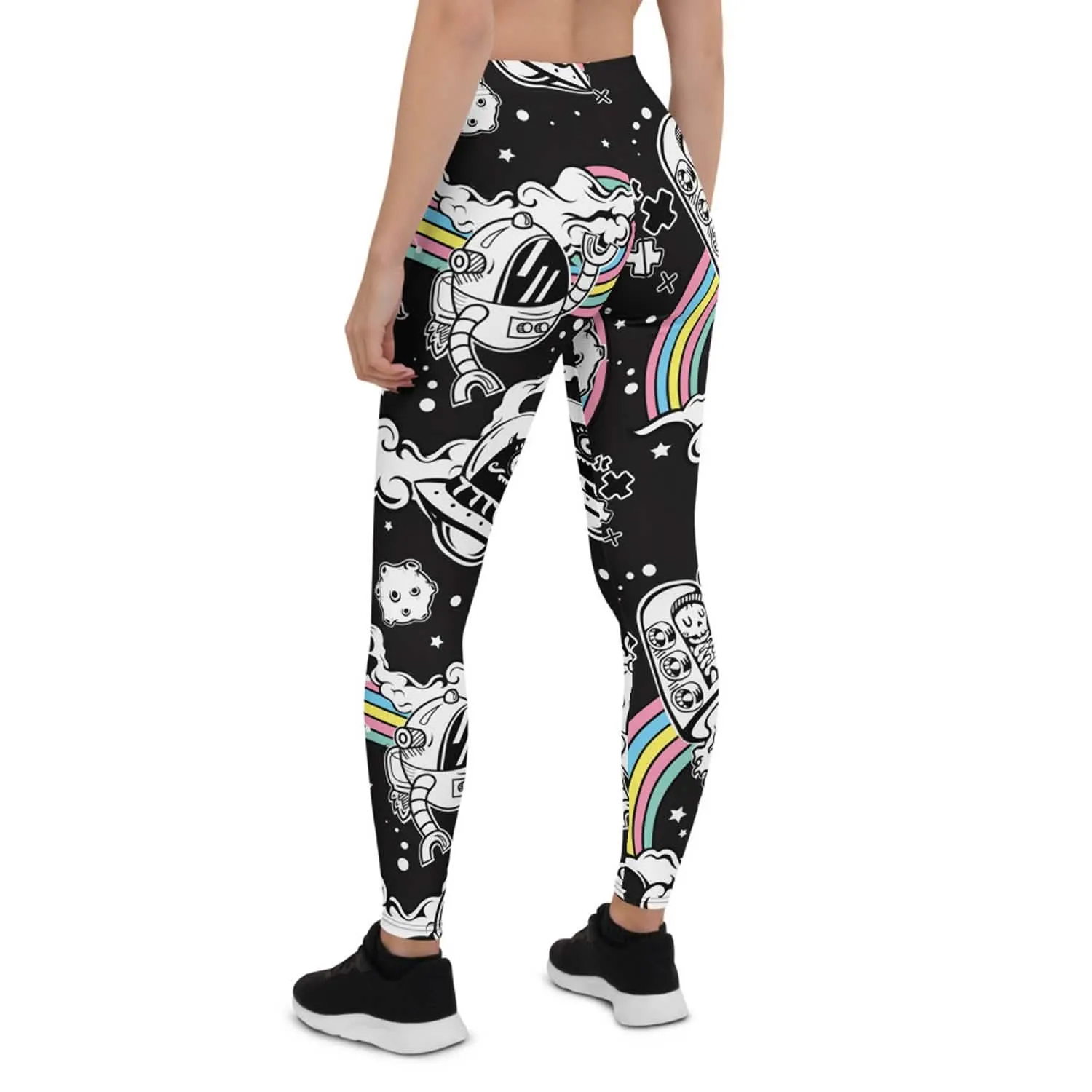 Galactic Dreams High-Performance Leggings for Women
