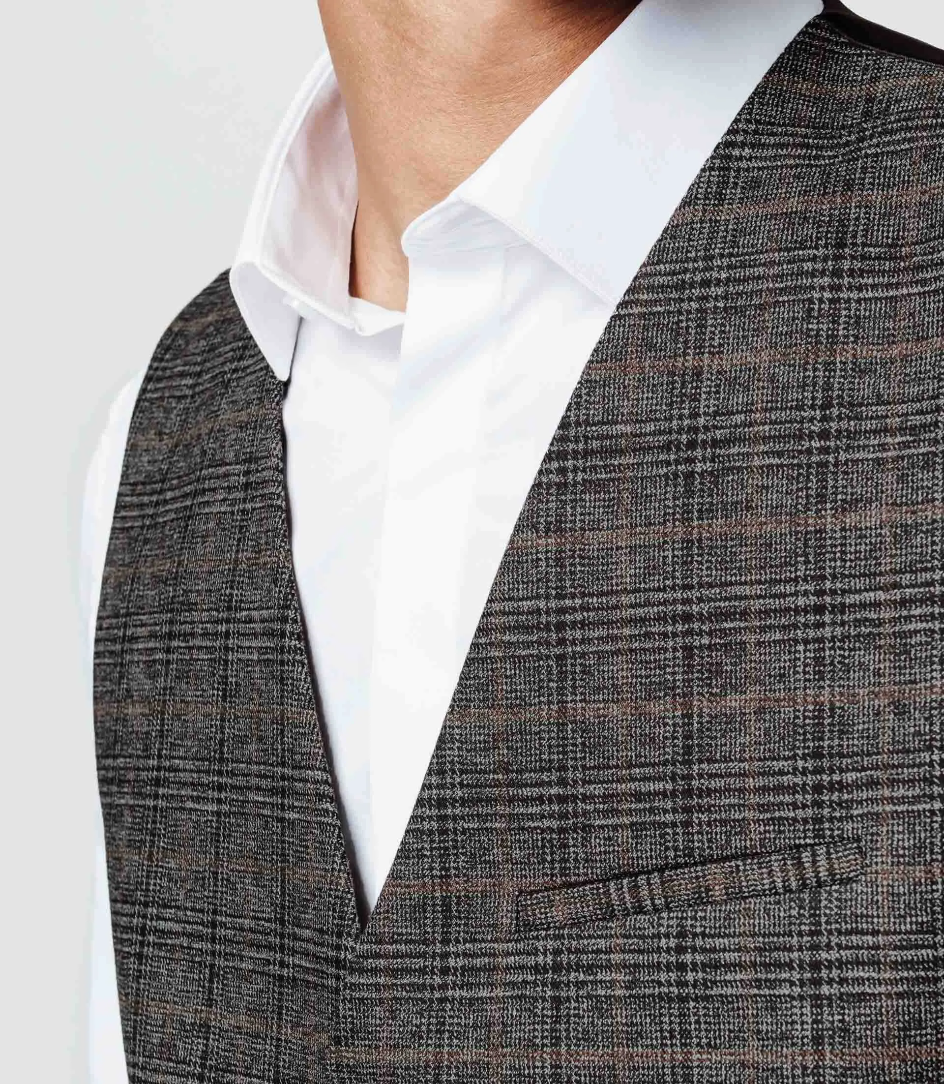 Gilet ville marron