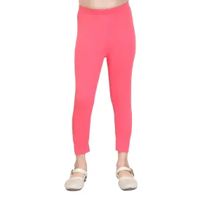 Girls Bubblegum Pink Ankle Length Legging
