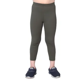 Girls Dark Henna Ankle Length Legging