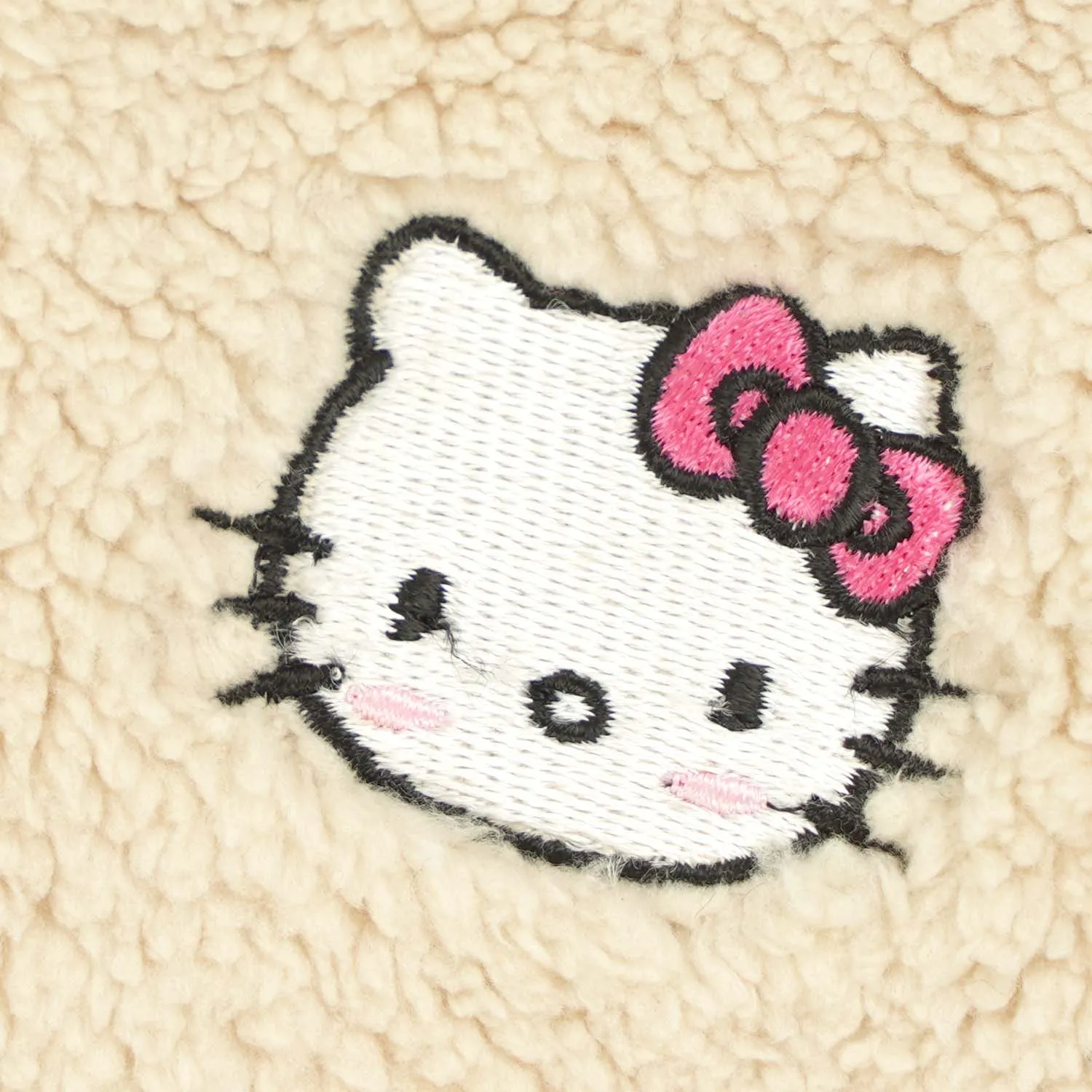 Girls Knitted Jacket Character - Off White
