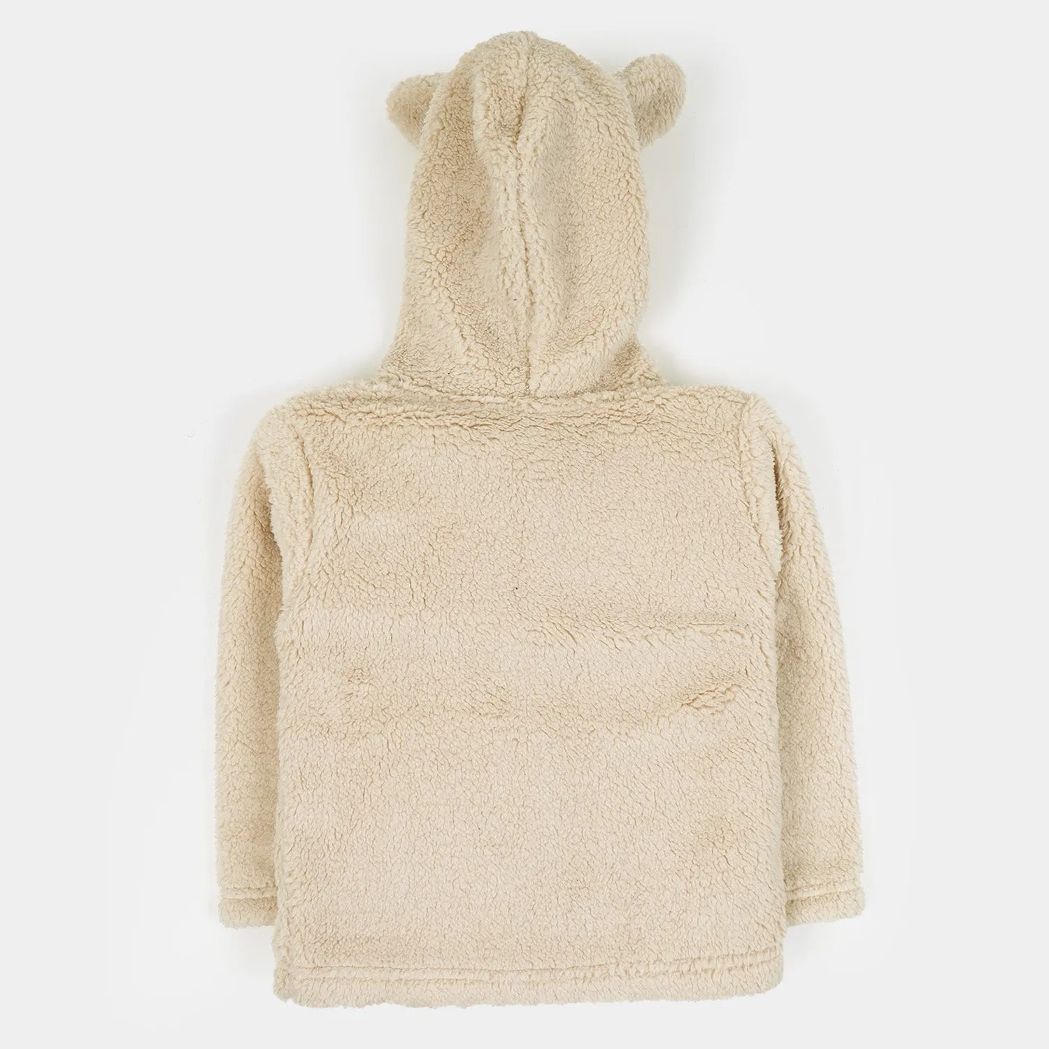 Girls Knitted Jacket Character - Off White