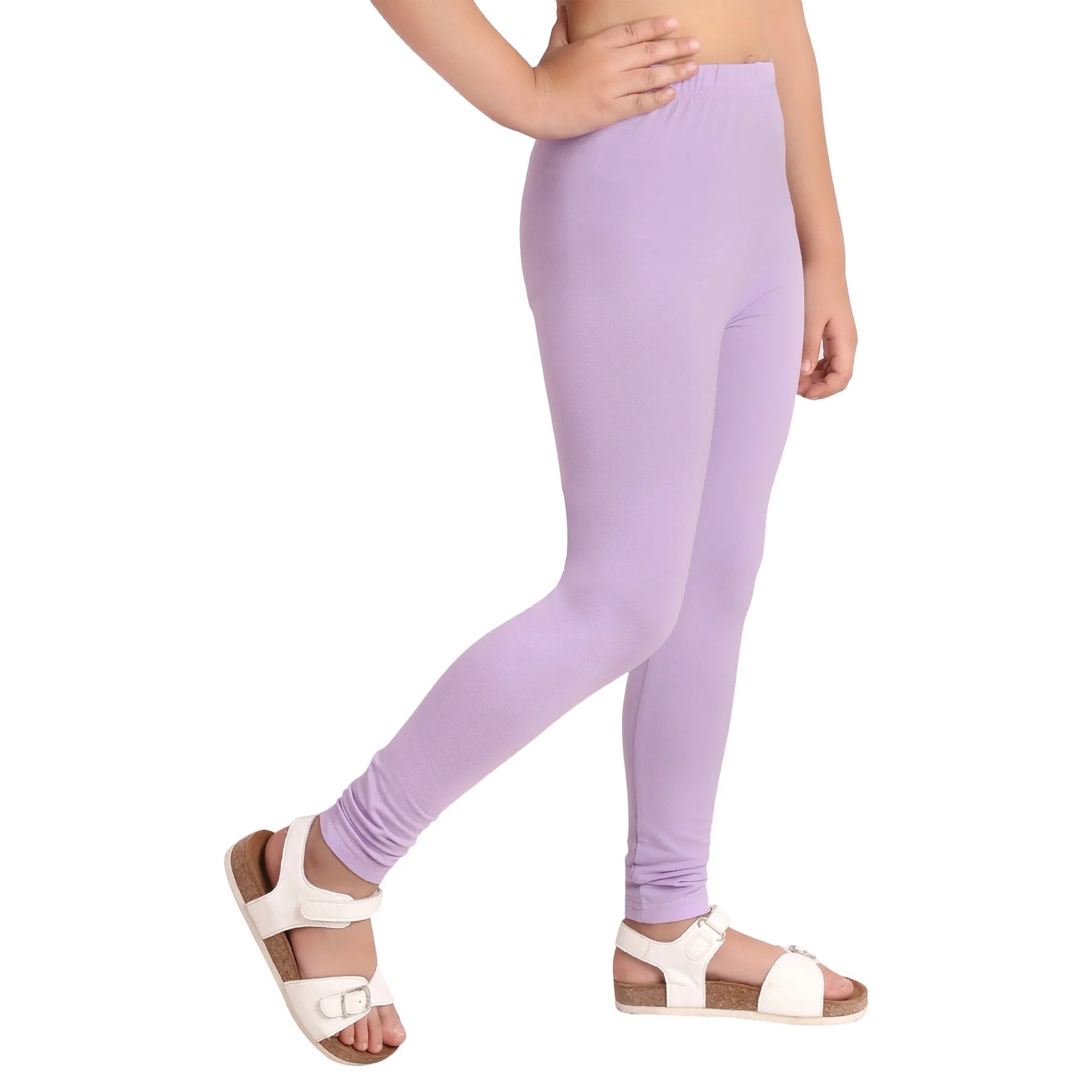 Girls Lilac Regular Legging