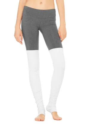 Goddess Legging - Print - Stormy Heather/Natural