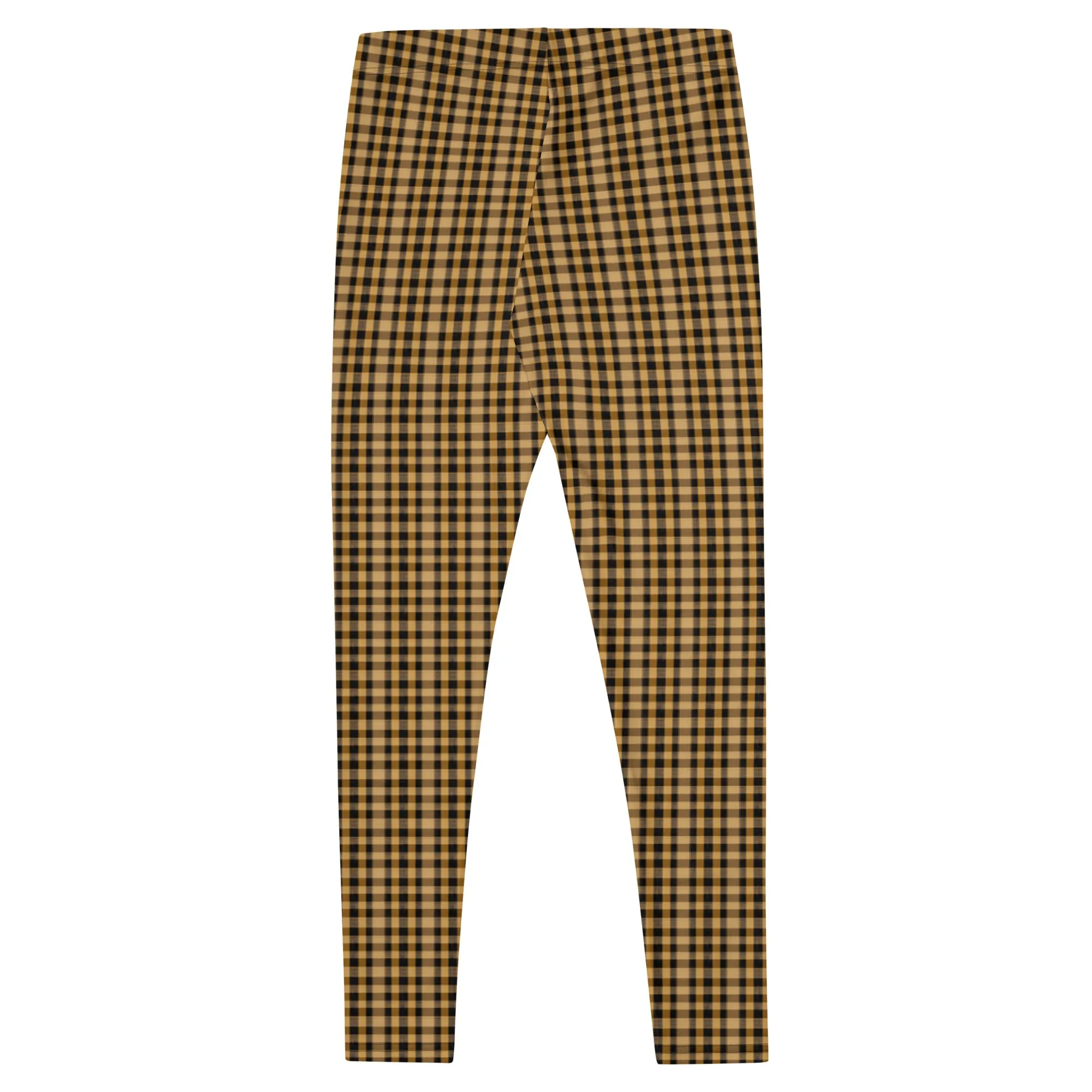 Golden Harvest Plaid Leggings  - Korea  - StyleMZ