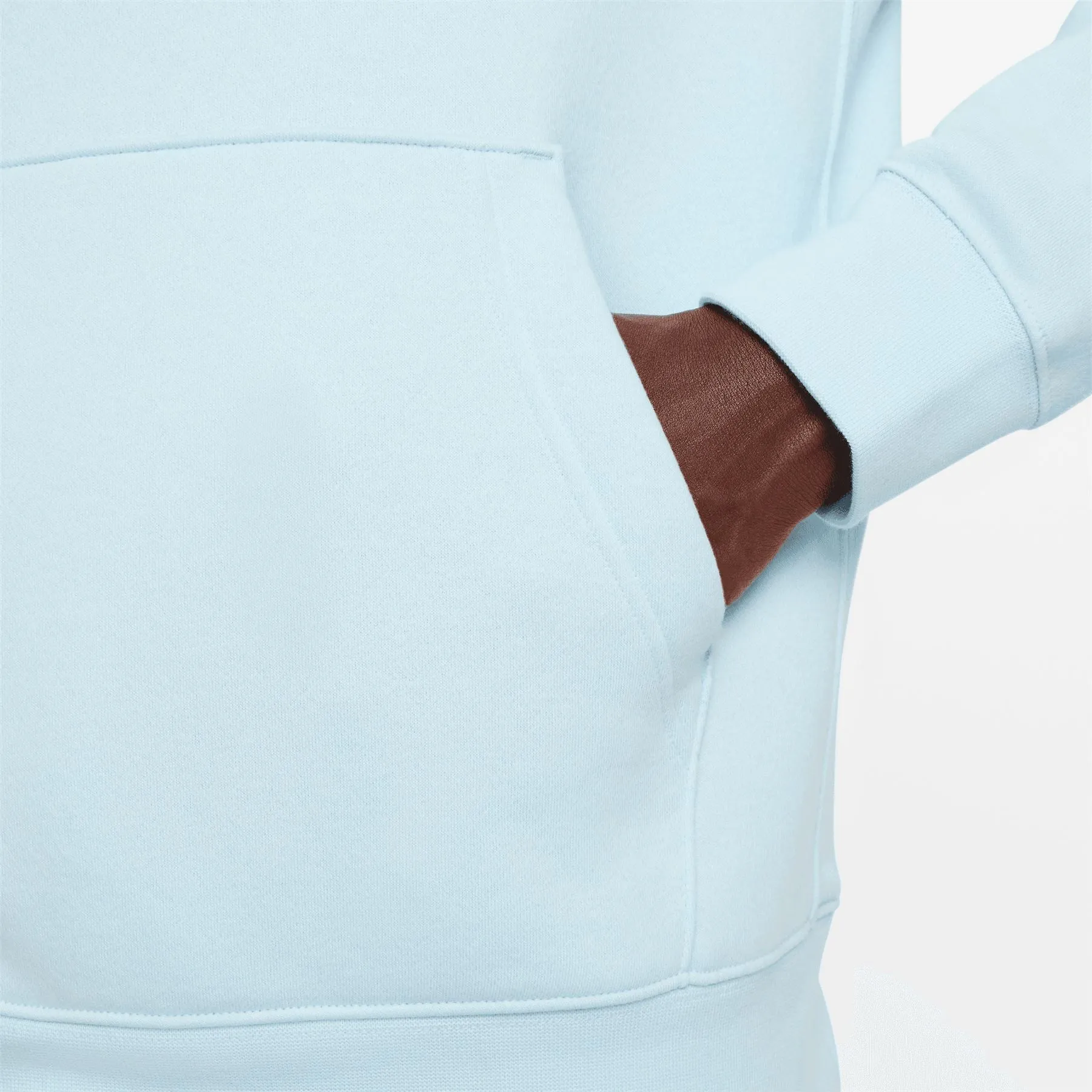 Golf Club Fleece Hoodie Glacier Blue/White - 2024