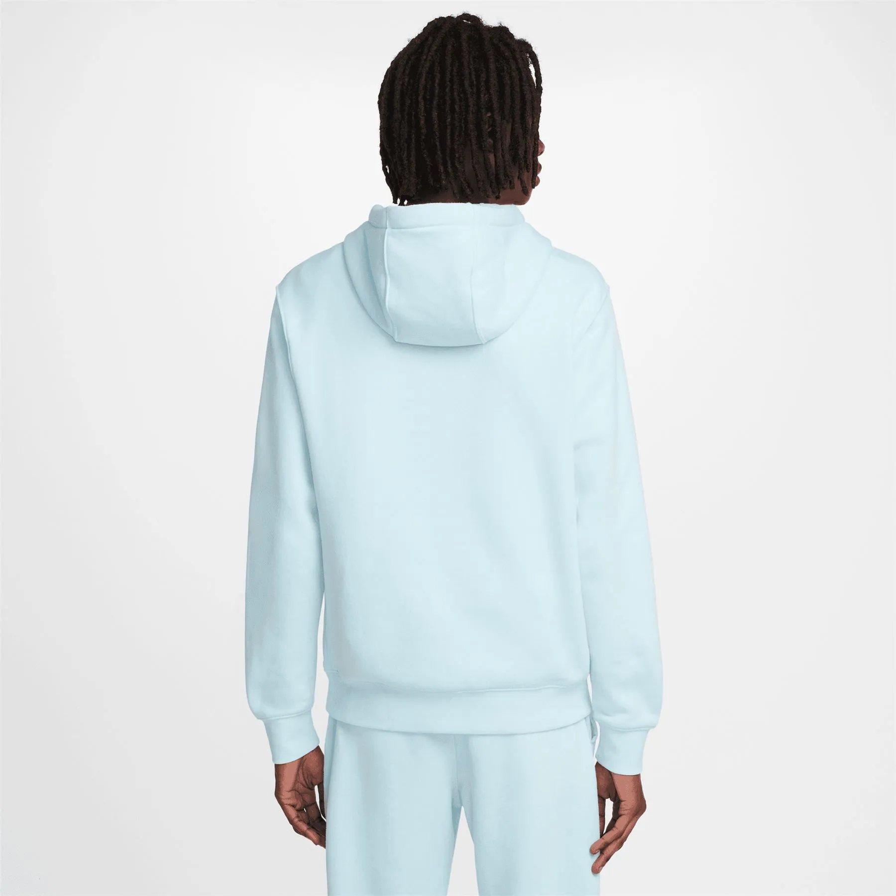 Golf Club Fleece Hoodie Glacier Blue/White - 2024
