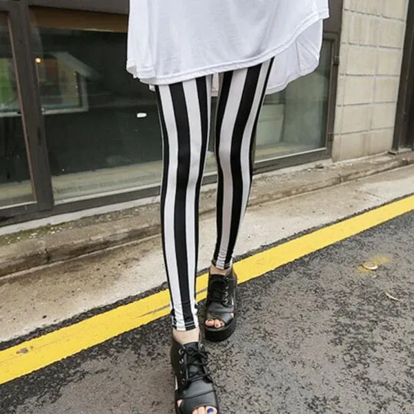 Graffiti Leggings Floral Patterned Print For Women Leggings Houndstooth Sale Elastic Design Vintage Leggings W056
