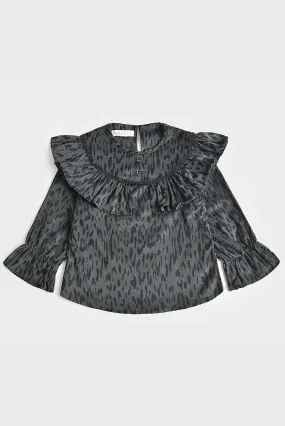 Henley Leopard Top