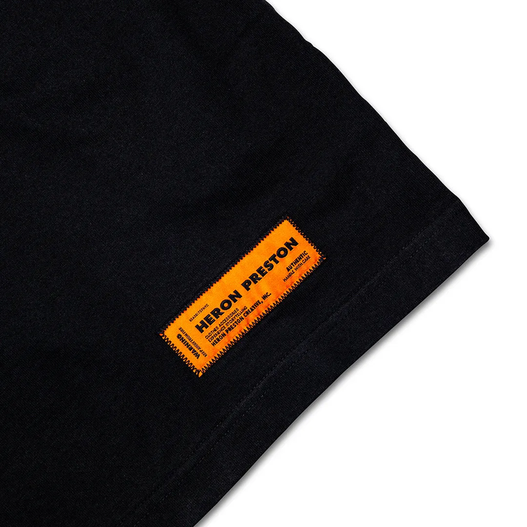 HERON PRESTON SS Turtleneck Censored Heron- Black - Small