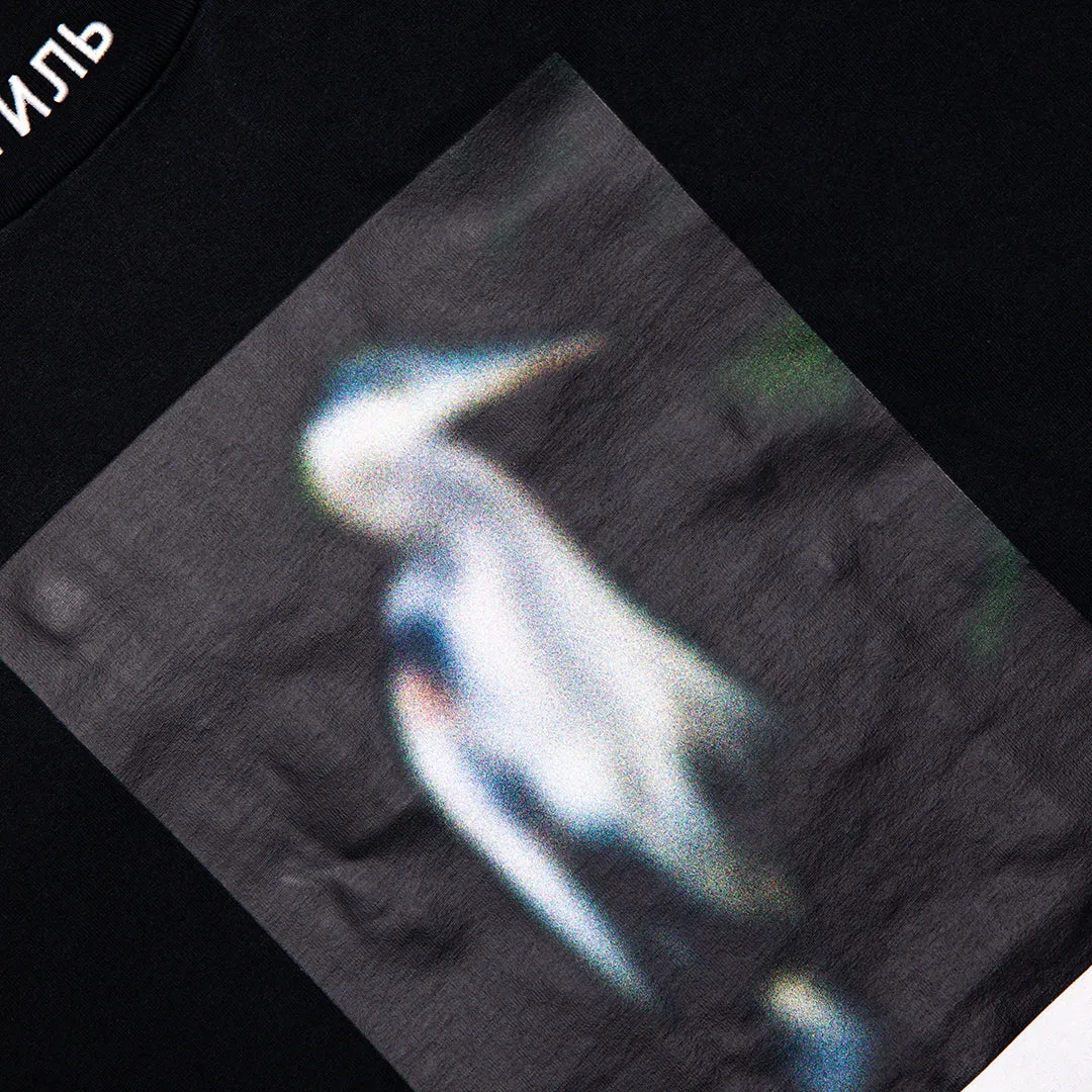 HERON PRESTON SS Turtleneck Censored Heron- Black - Small