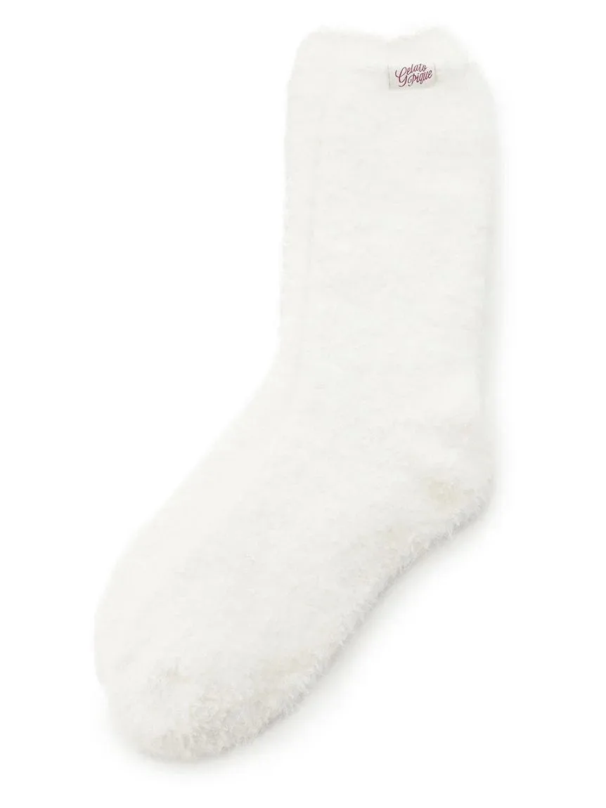 HOLIDAY Feather Fuzzy Socks