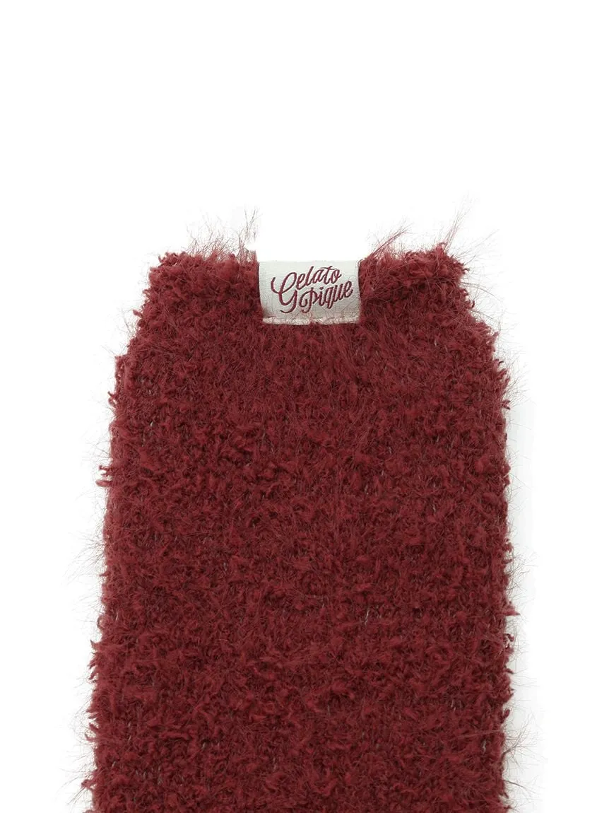 HOLIDAY Feather Fuzzy Socks