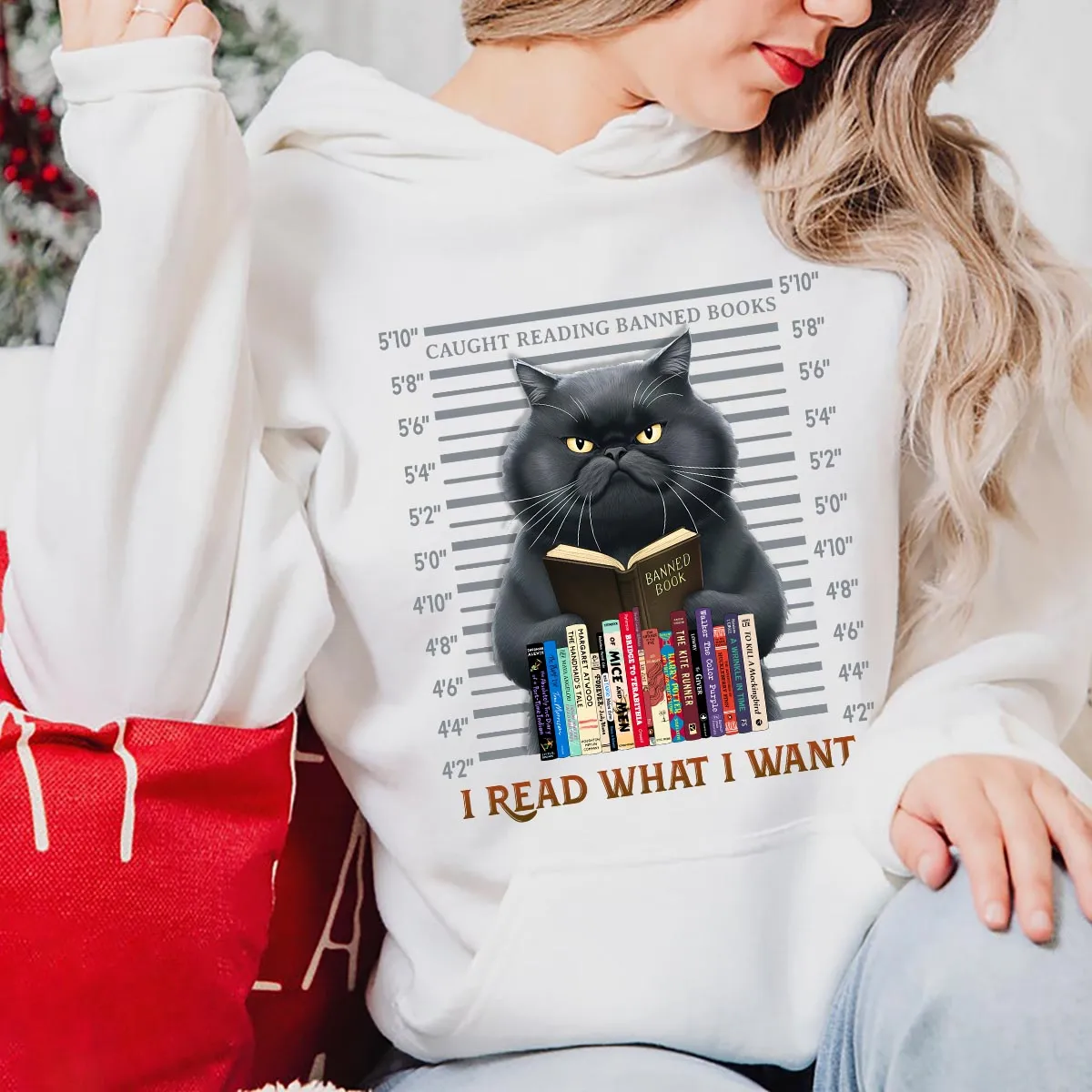 I Read What I Want Banned Book Lovers Gift HDW2039