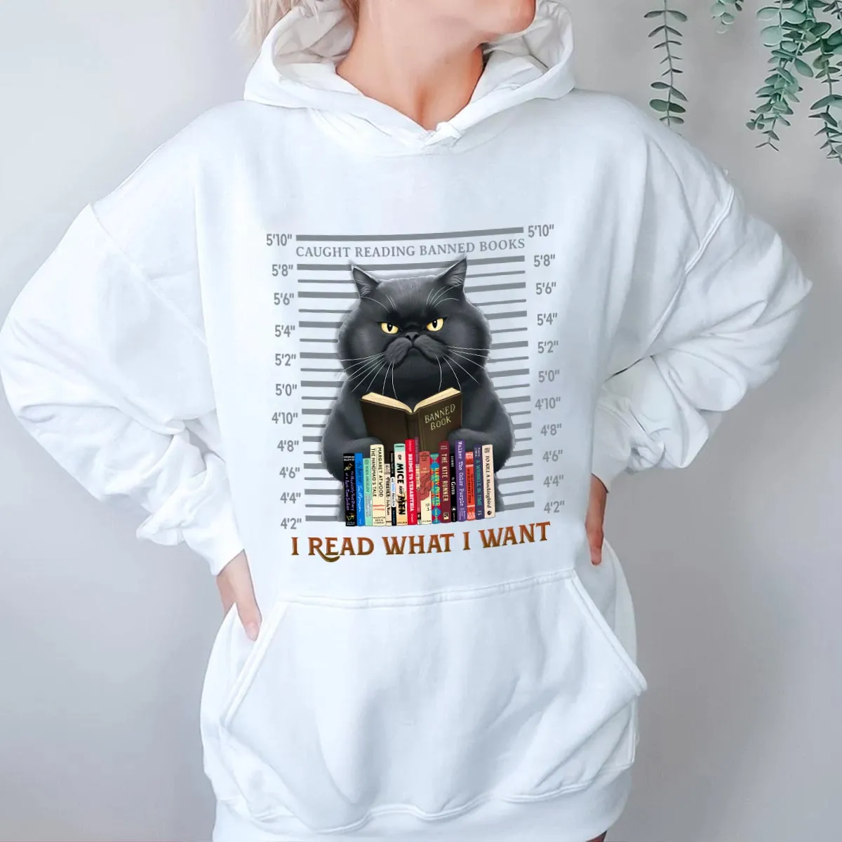 I Read What I Want Banned Book Lovers Gift HDW2039