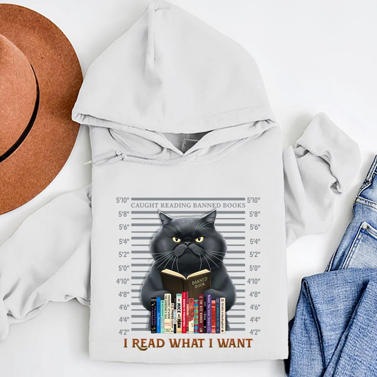 I Read What I Want Banned Book Lovers Gift HDW2039