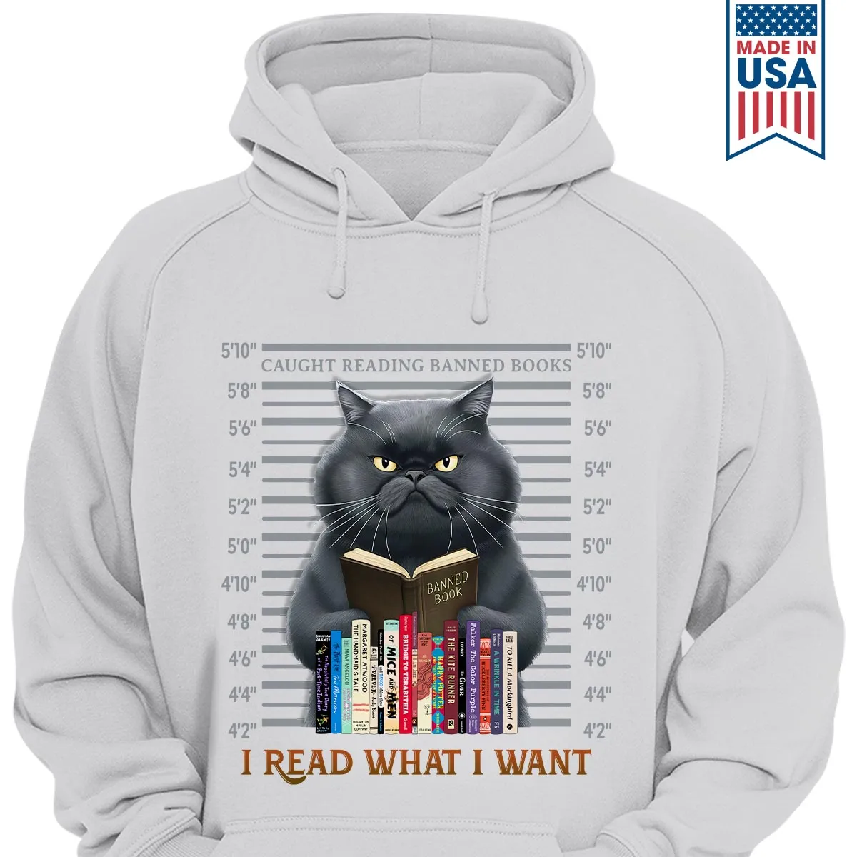 I Read What I Want Banned Book Lovers Gift HDW2039