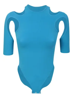 Jersey sky blue bodysuit