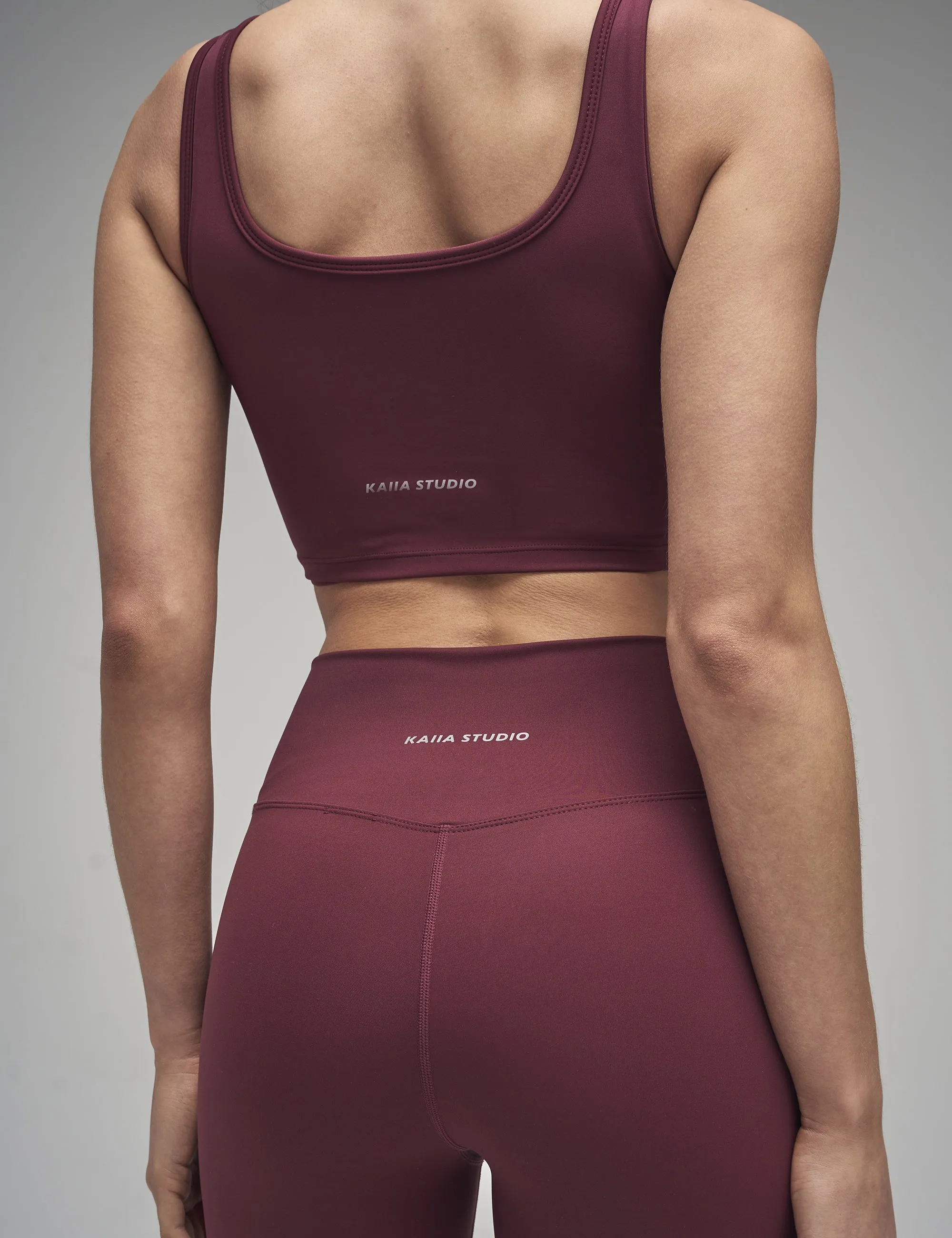 Kaiia Sculpt Leggings Burgundy
