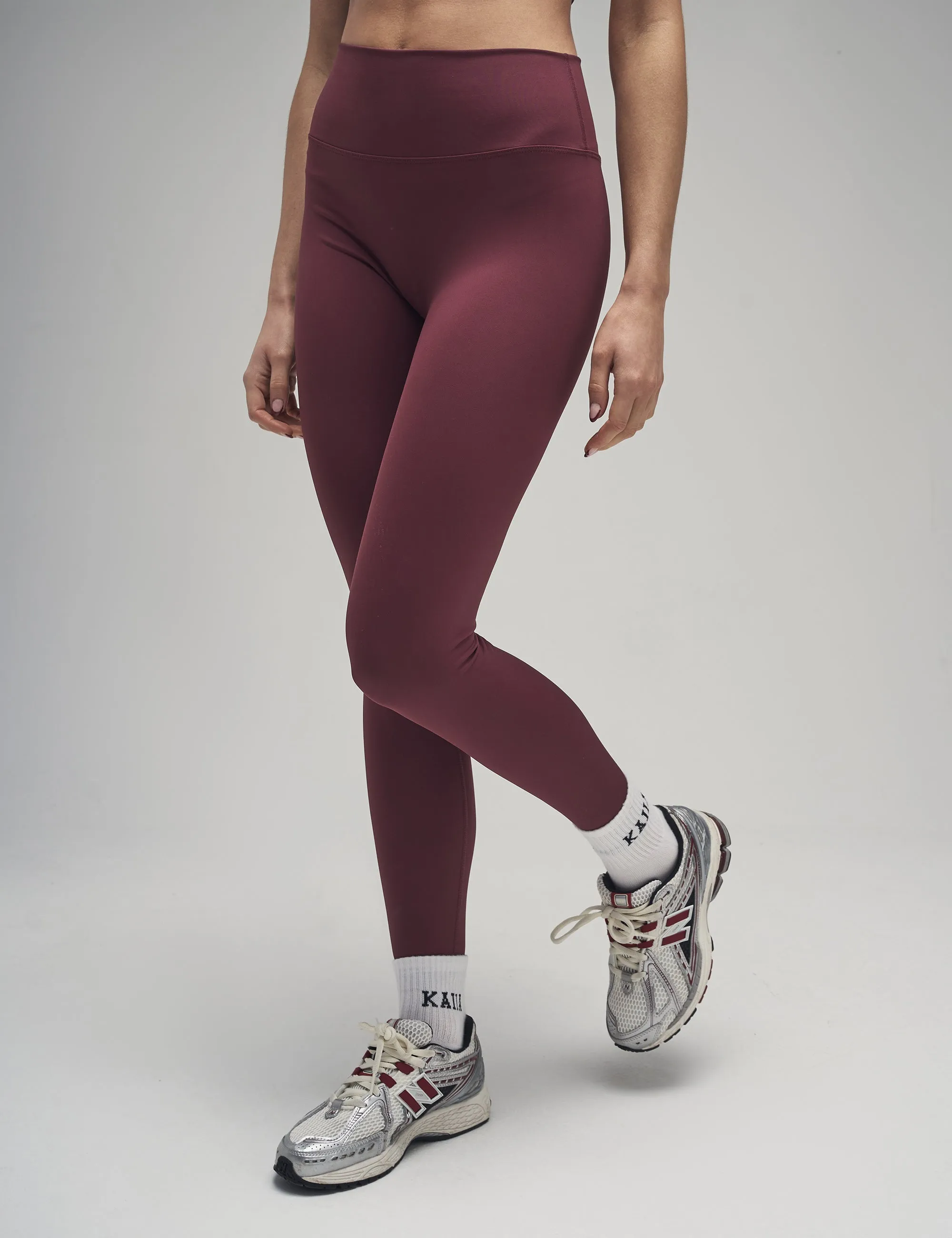 Kaiia Sculpt Leggings Burgundy