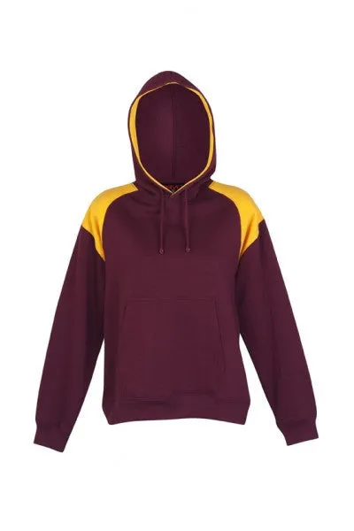 Ladies Shoulder Contrast Hoodie