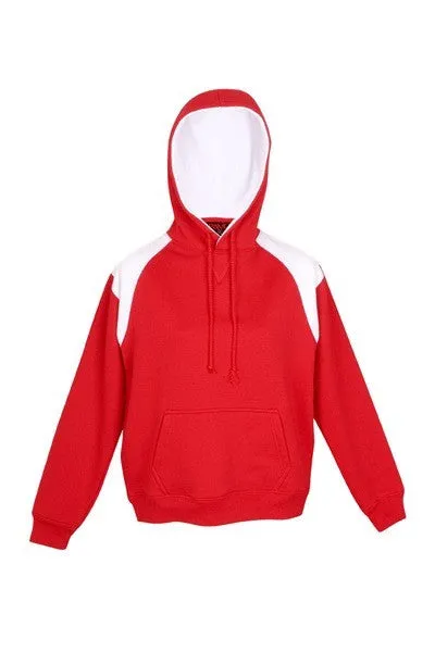 Ladies Shoulder Contrast Hoodie