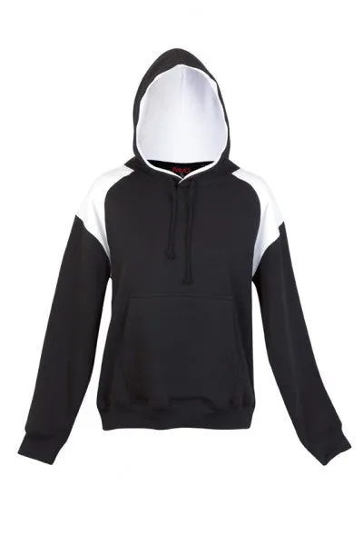 Ladies Shoulder Contrast Hoodie