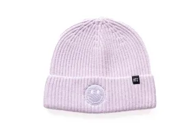 Lavender Ice Smiley Beanie