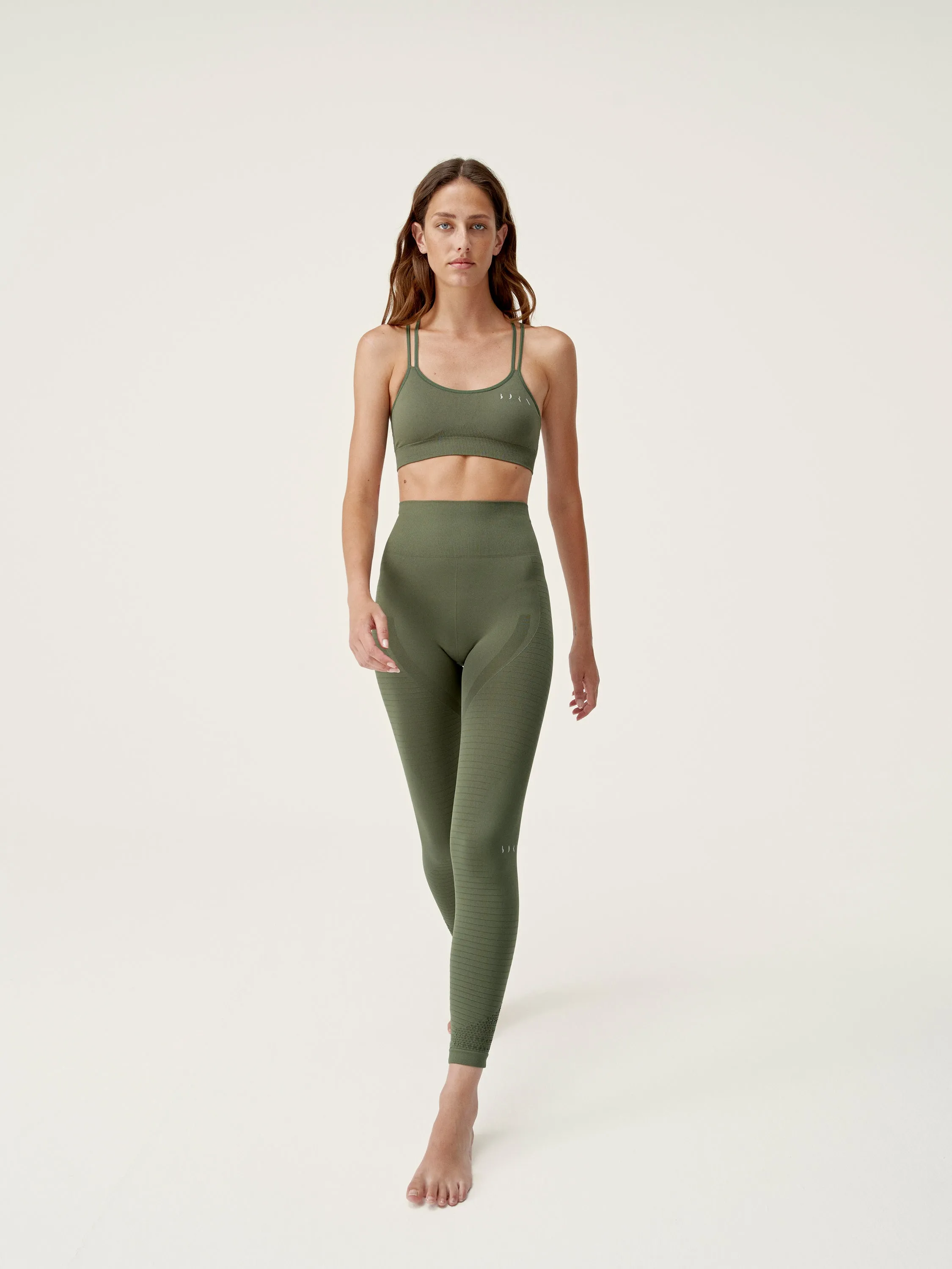 Legging Hatha - Olive Foncé