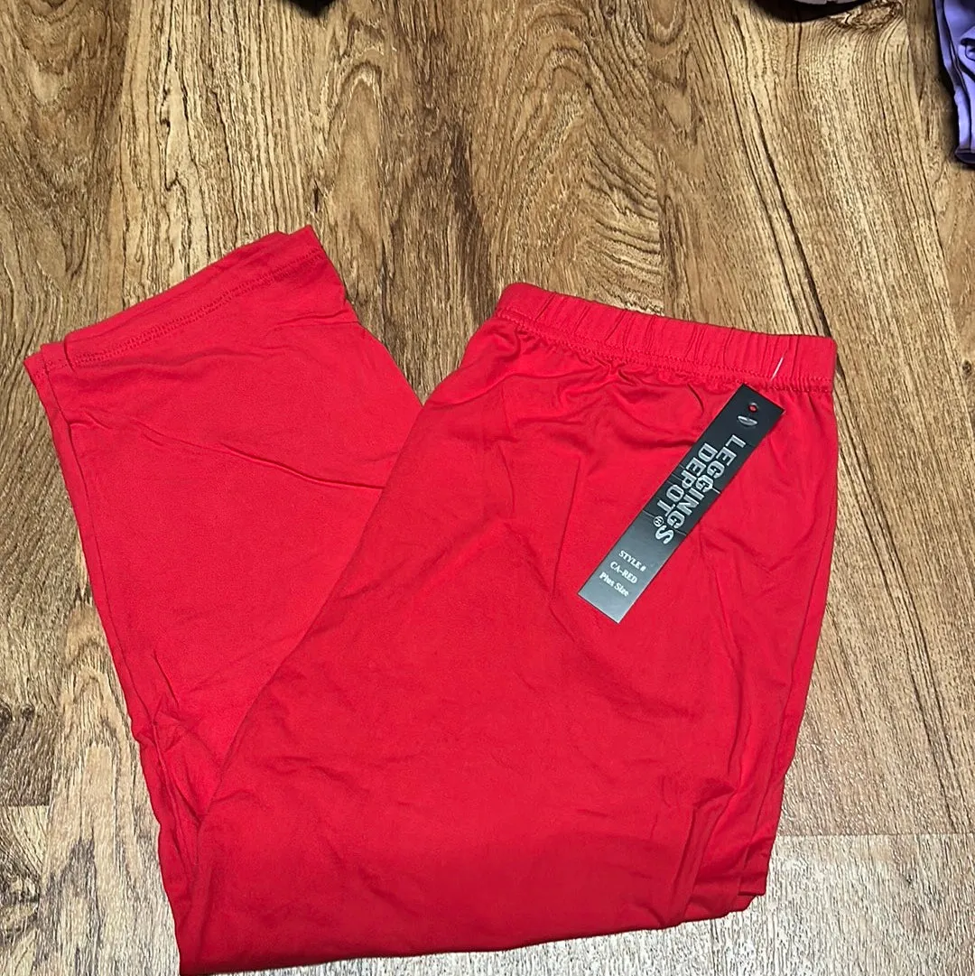 Leggings Depot Capris Plus Size