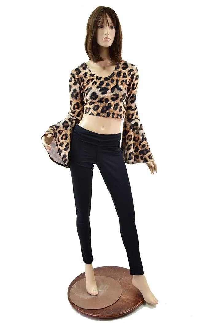 Leopard Print Crop Top