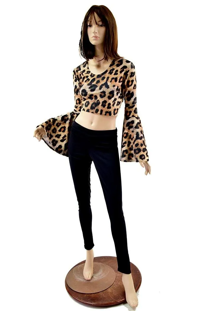 Leopard Print Crop Top