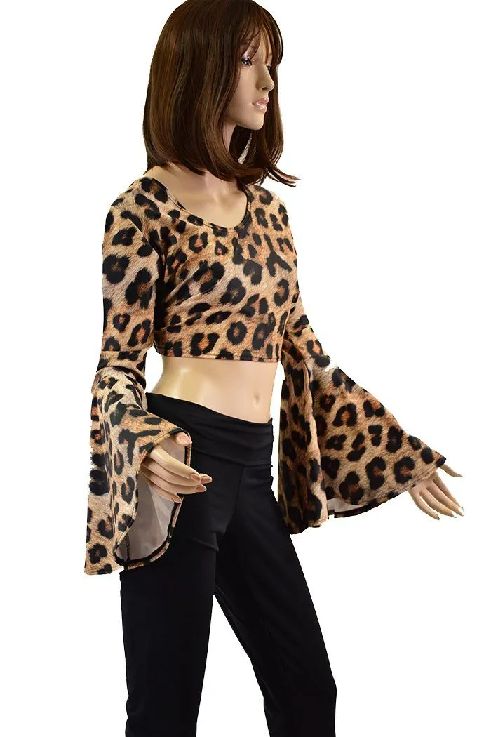 Leopard Print Crop Top