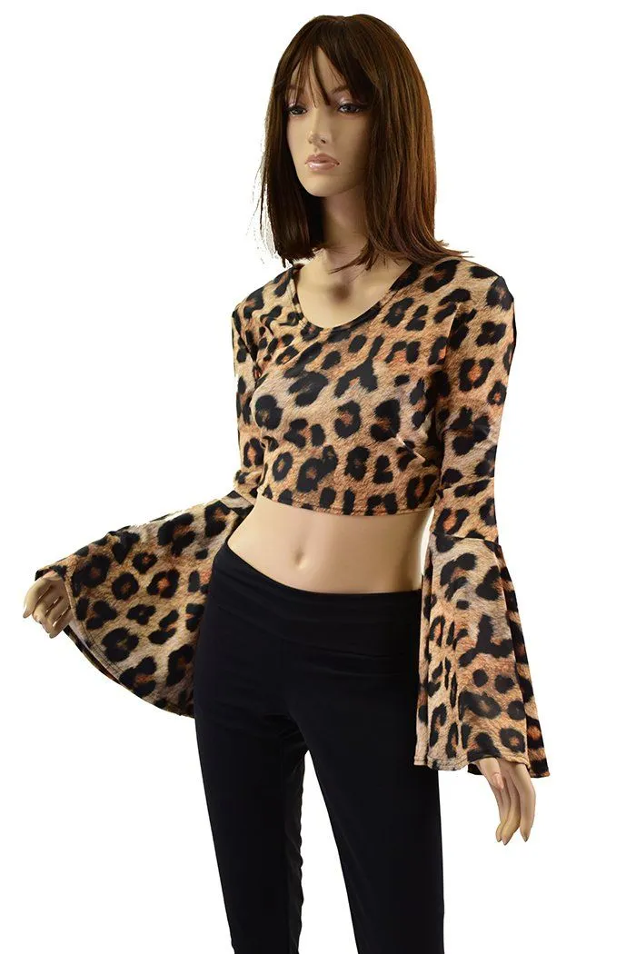 Leopard Print Crop Top
