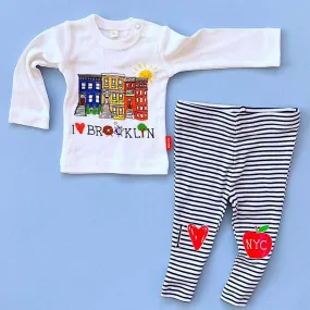 Little New Yorker Gift Set – Brooklyn Tee & NY Leggings