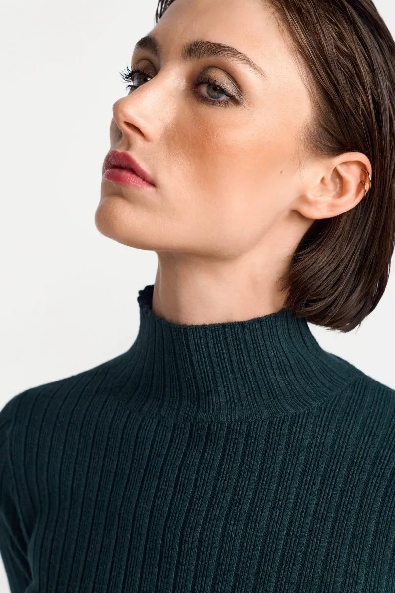 Longsleeve mit Turtelneck