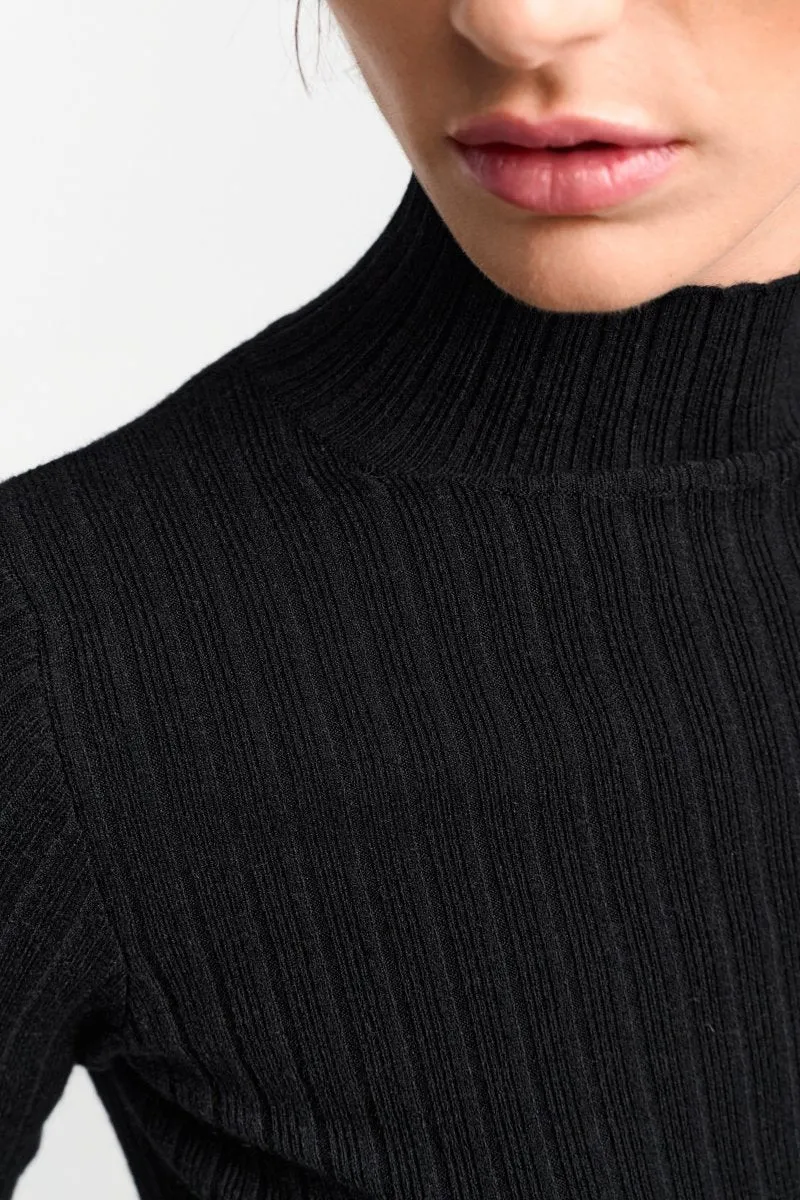 Longsleeve mit Turtelneck