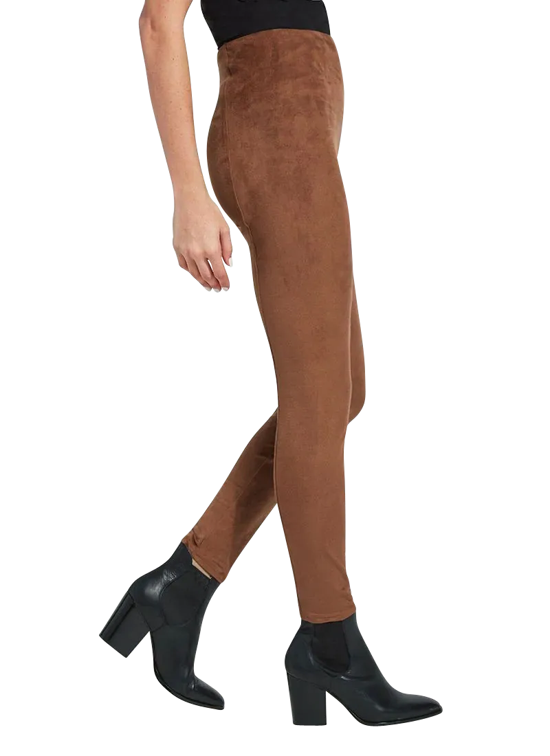 Lysse High Waisted Suede Leggings