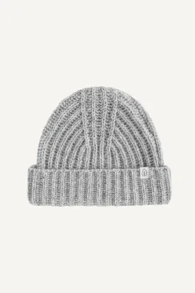 Maia Grey Recycled Wool Beanie