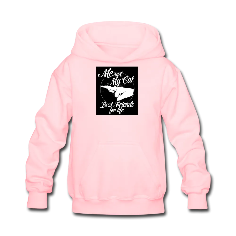 Me And My Cat Best Friends For Life Kids' Hoodie