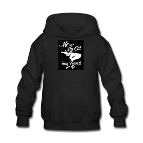 Me And My Cat Best Friends For Life Kids' Hoodie