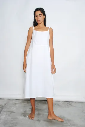 Midi Slip,  White