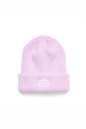 Monogram Beanie - Lilac