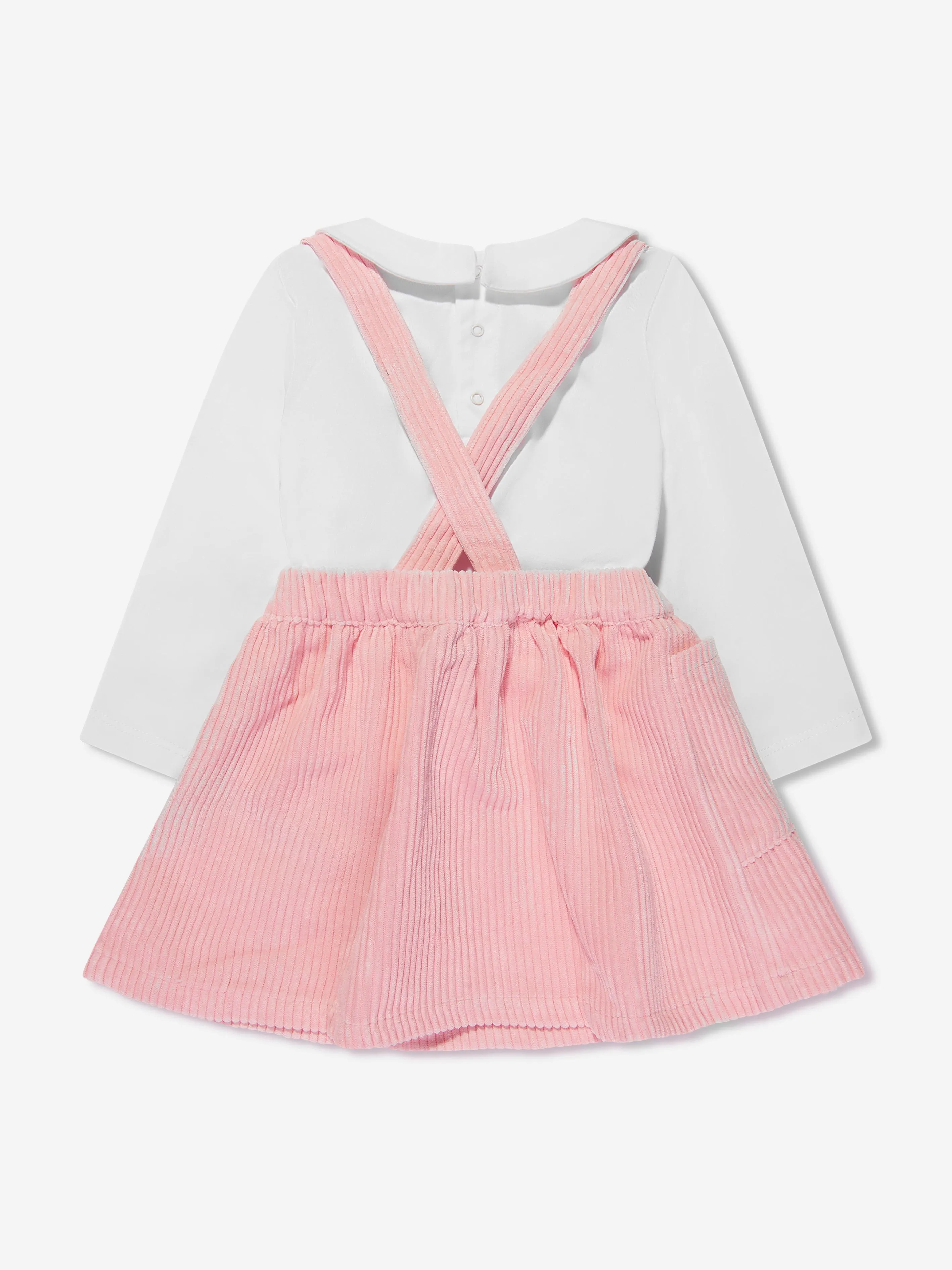 Moschino Baby Girls T-Shirt And Skirt Set in Pink