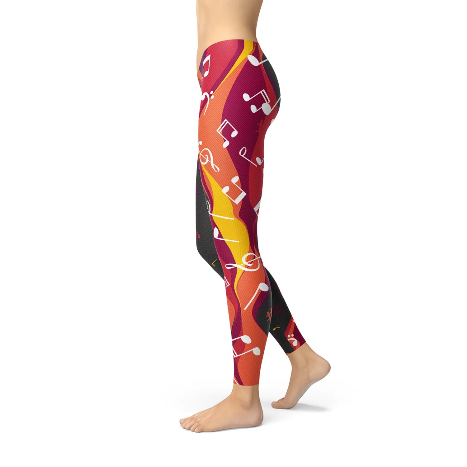 Musical Vibes Full-Length Leggings