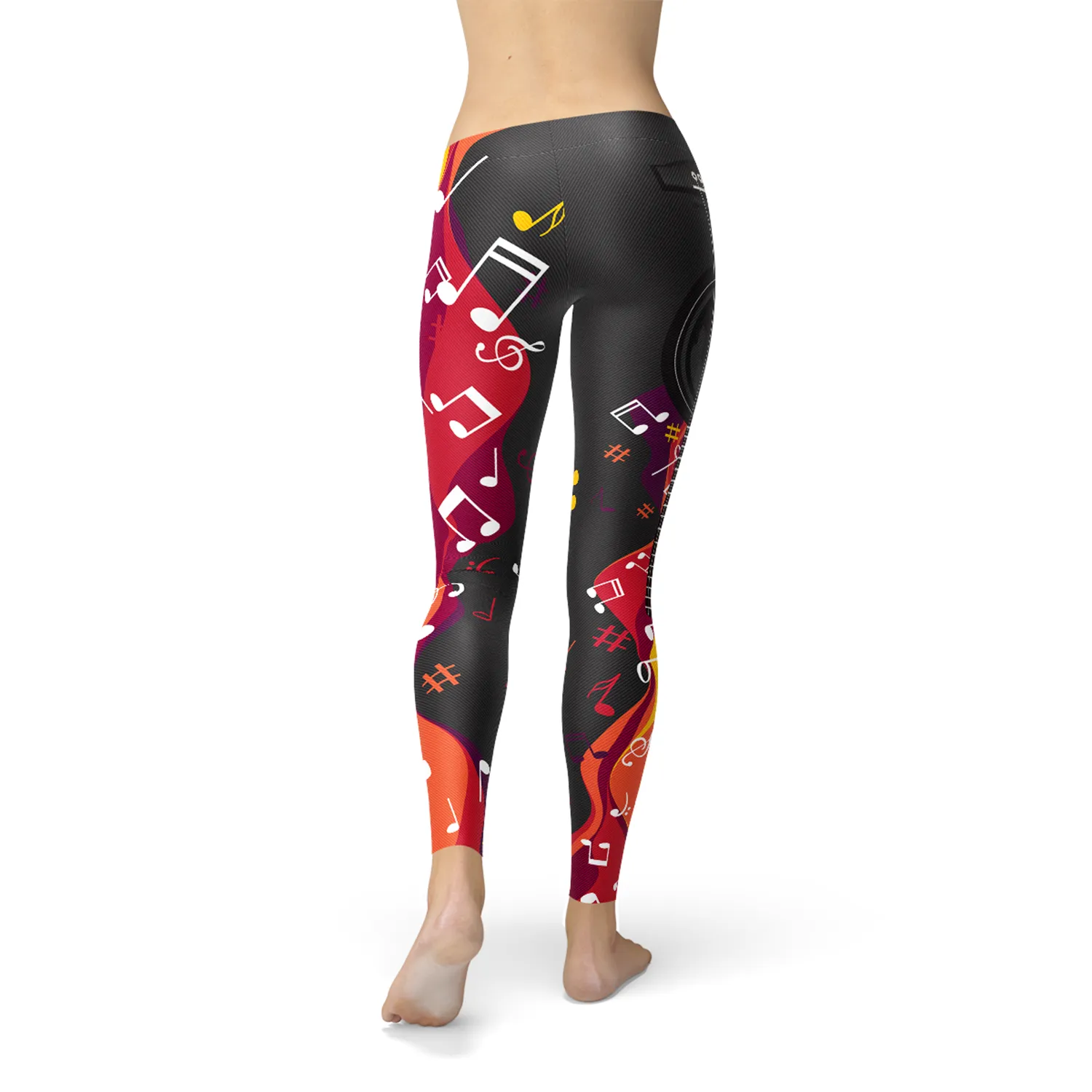 Musical Vibes Full-Length Leggings