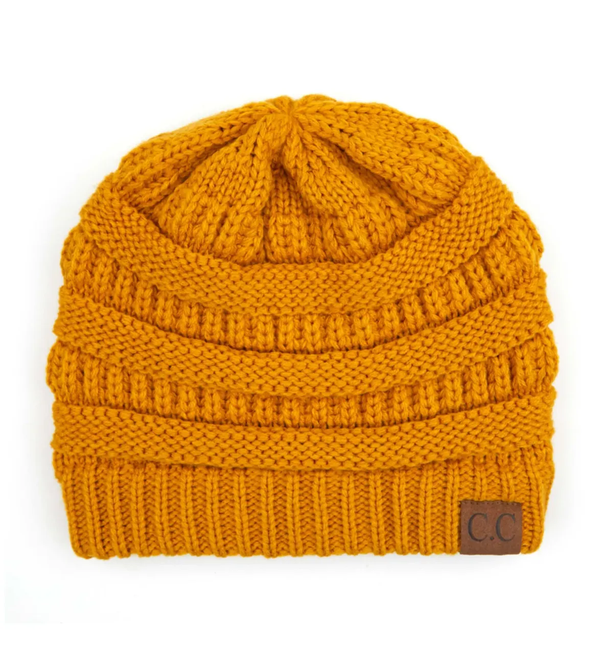 Mustard CC Beanie *