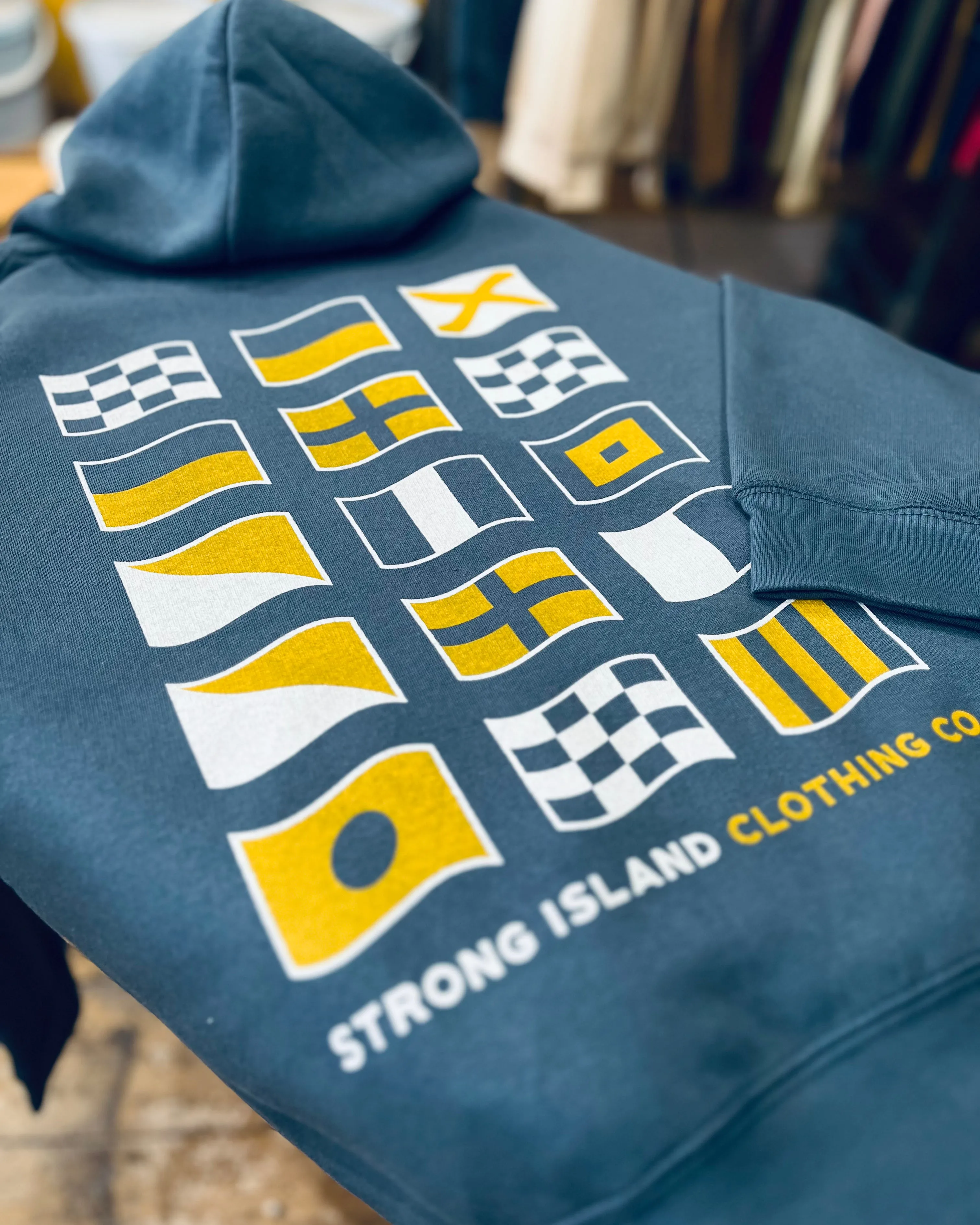 Never Not Working // Premium Unisex Hoodie - Petrol Blue